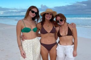 Brooke Shields e as filhas