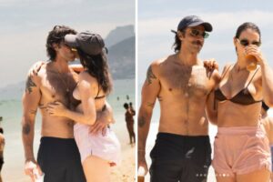 Chay Suede e Laura Neiva