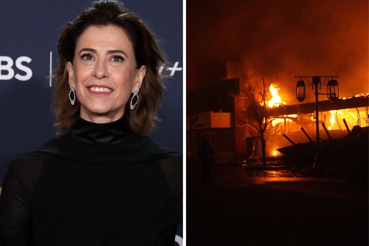 Fernanda Torres e incêndio em Los Angeles