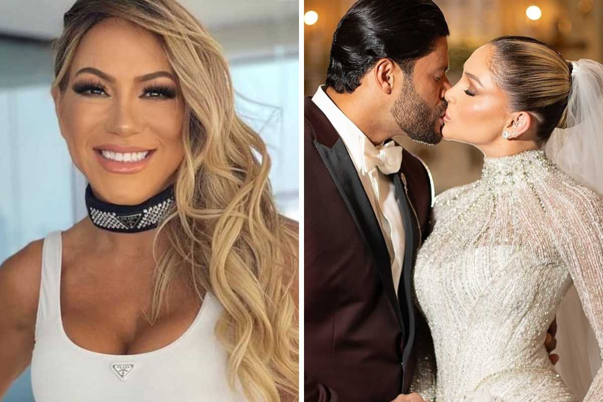 fotomontagem de iran ângelo e hulk paraiba casando com camila ângelo