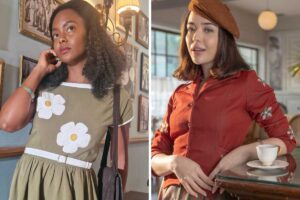 Fotomontagem de Ruth de Souza (Eli Ferreira) e Flora (Bella Piero) em 