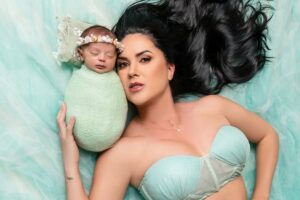 Graciele Lacerda e Clara