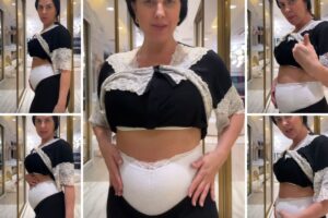 Graciele Lacerda exibe barriga após parto