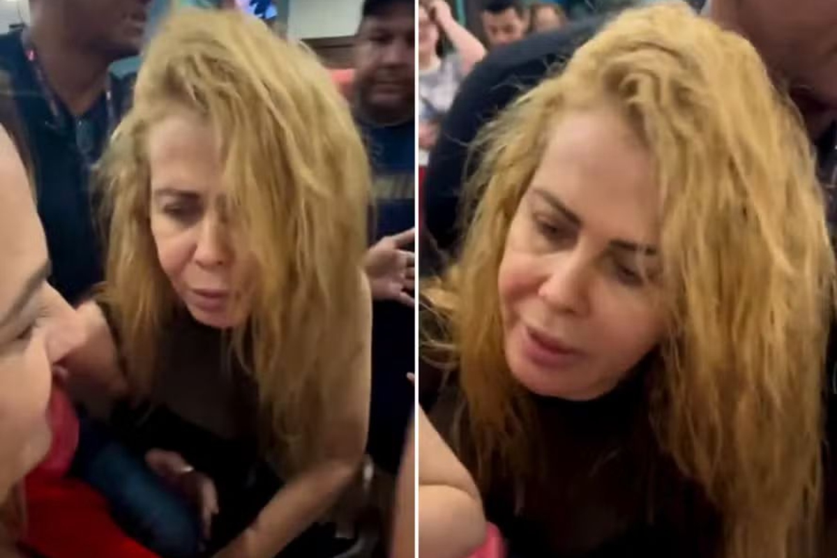 Joelma passa mal