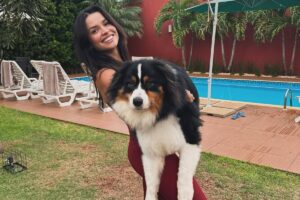 Juliette Freire e seu pet