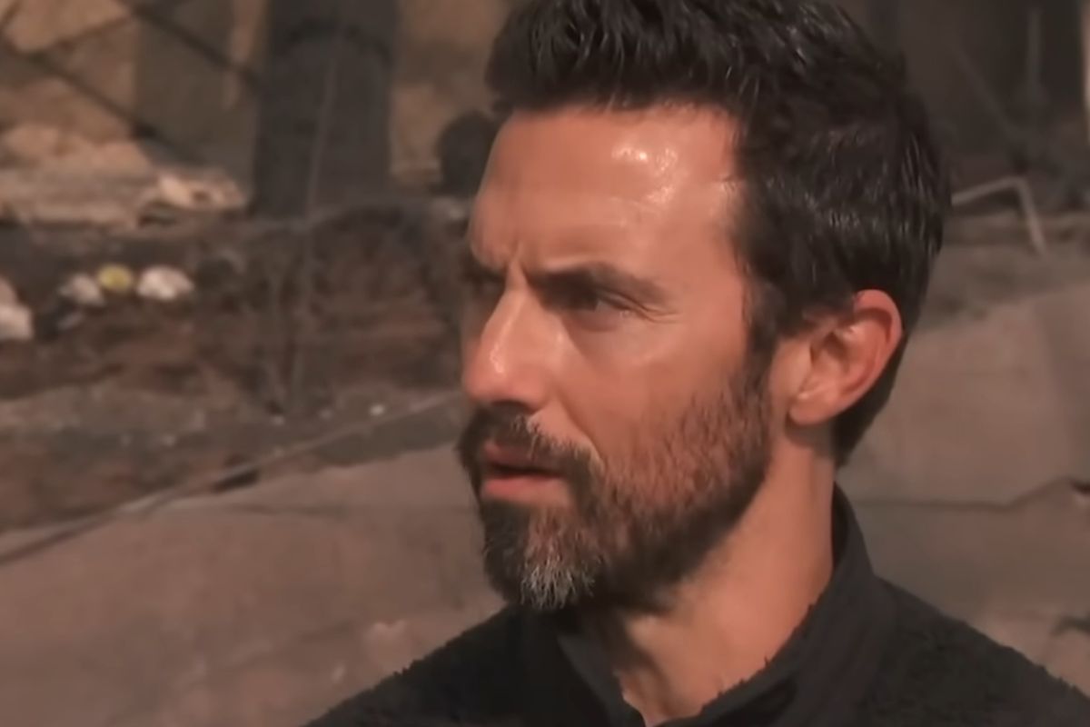 Milo Ventimiglia se assombra com incêndios