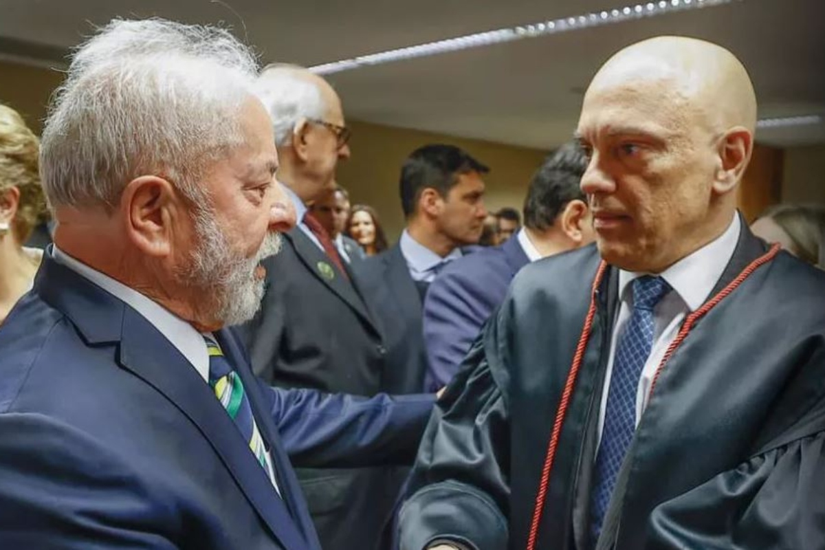 Presidente Lula e ministro Alexandre de Moraes