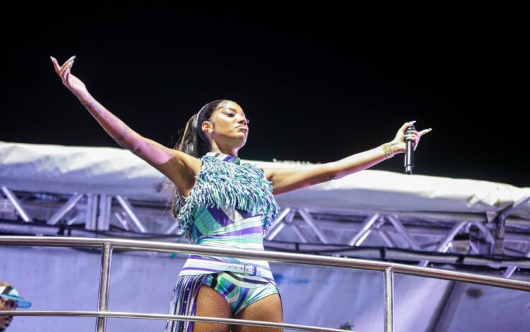 Ludmilla no Carnaval de Salvador