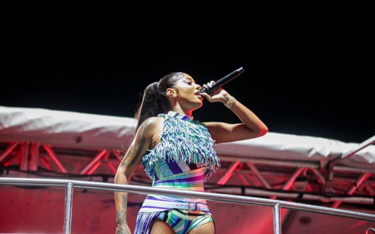 Ludmilla no Carnaval de Salvador