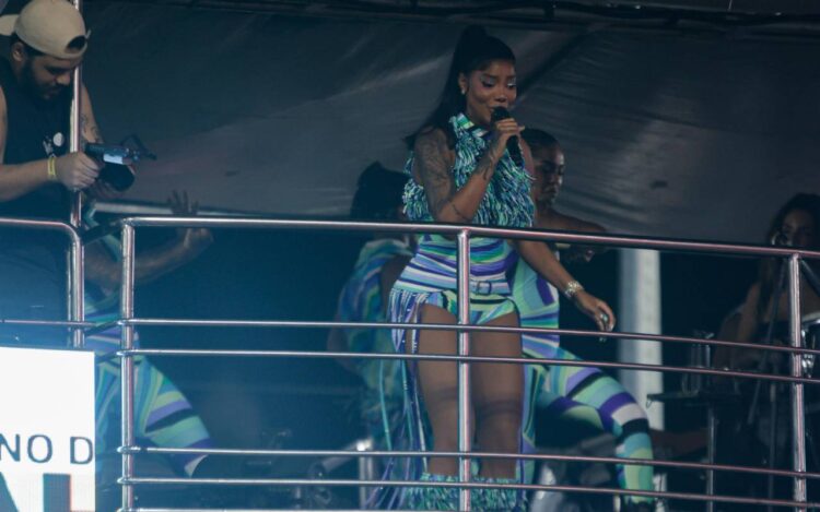 Ludmilla no Carnaval de Salvador