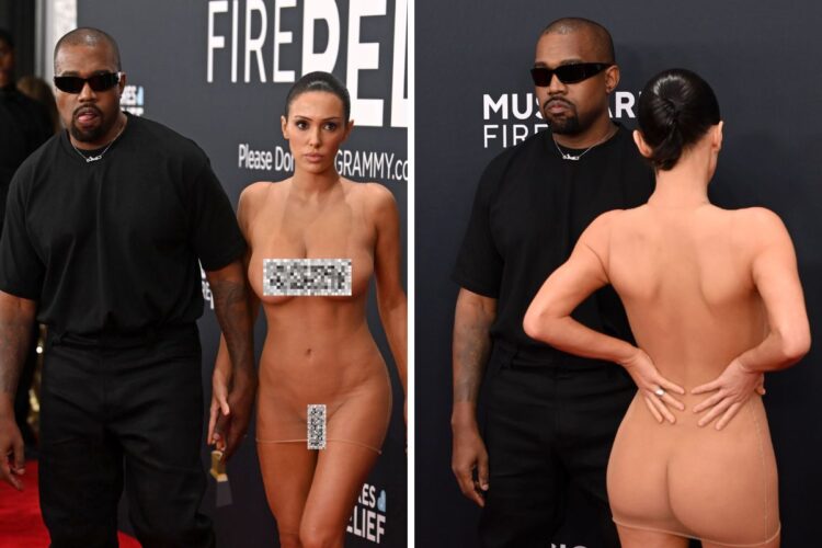 Bianca Censori e Kanye West