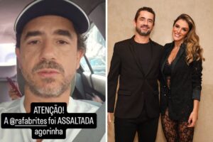 Felipe Andreoli e Rafa Brites