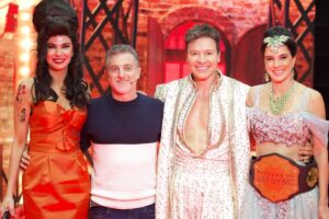 Luciana Gimenez, Luciano Huck, Rodrigo Faro e Vera Viel