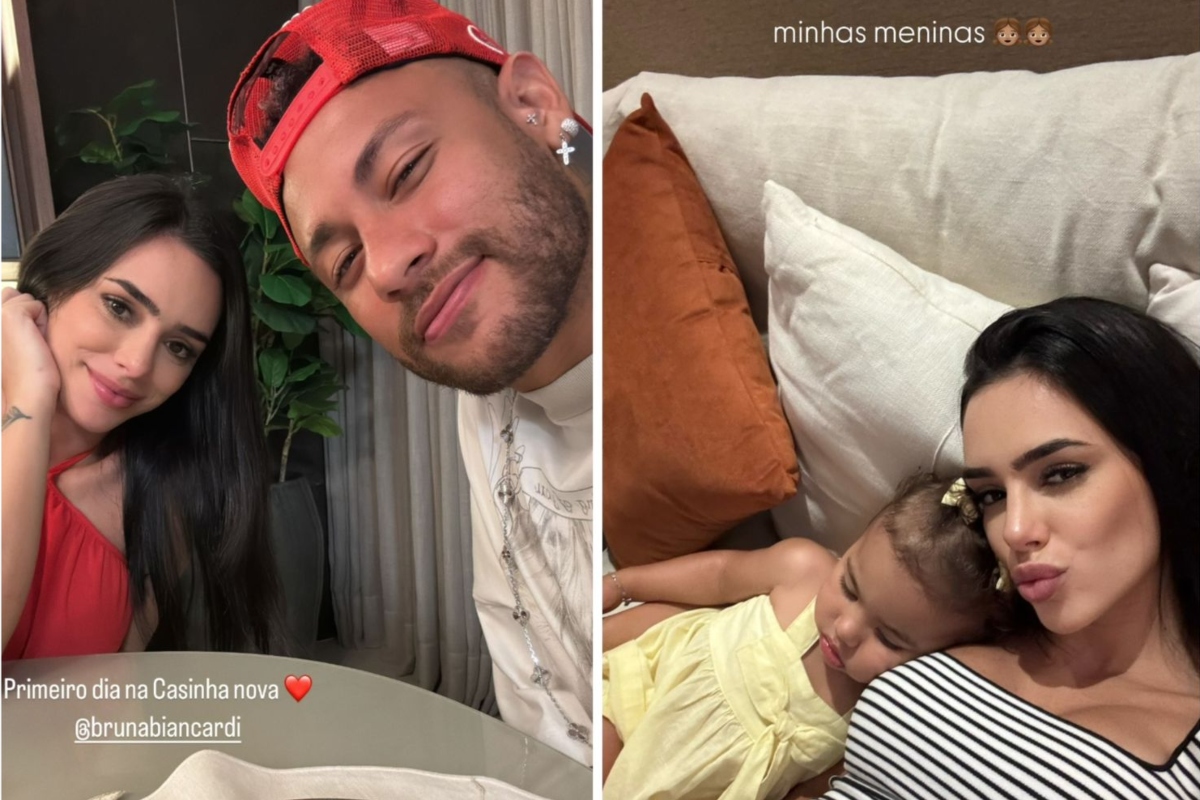 Neymar, Bruna Biancardi e Mavie