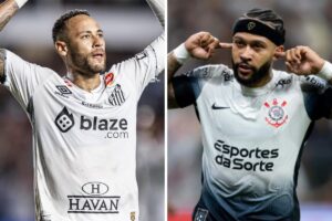 Neymar e Memphis Depay