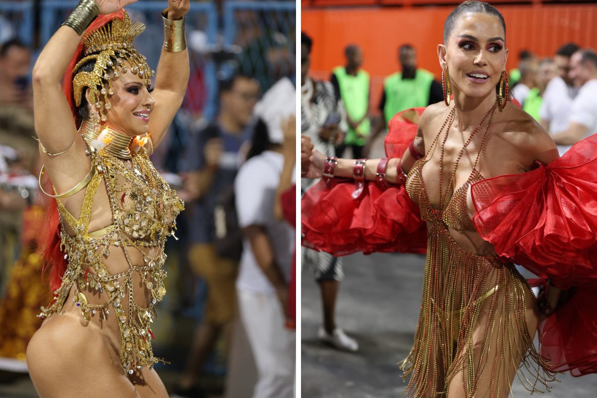 Viviane Araújo e Deborah Secco