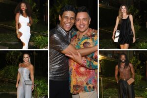 Wendell Bendelack festeja 51 anos com o marido e cercado de amigos famosos