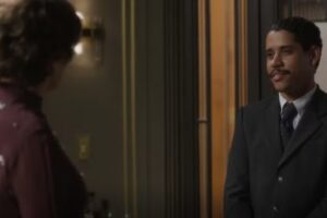 Garota do Momento - Maristela (Lília Cabral) e Basílio (Cauê Campos)