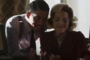 Garota do Momento - Basílio (Cauê Campos) e Zélia (Letícia Colin)