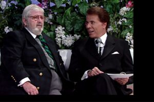 Jô Soares e Silvio Santos