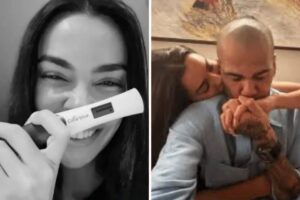 Joana Sanz grávida de Daniel Alves