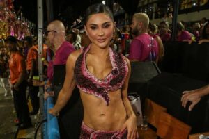 Mileide Mihaile curtindo Carnaval do Rio de Janeiro