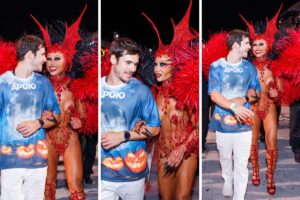 Nicolas Prattes e Sabrina Sato