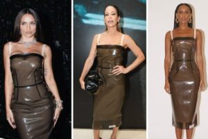 Famosas com o mesmo vestido