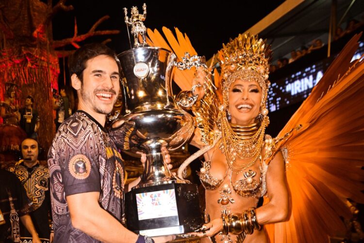 Nicolas Prattes e Sabrina Sato