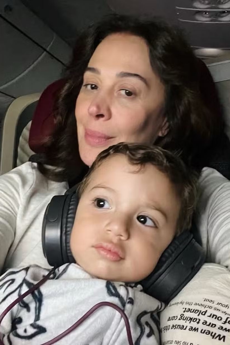 Claudia Raia e Luca