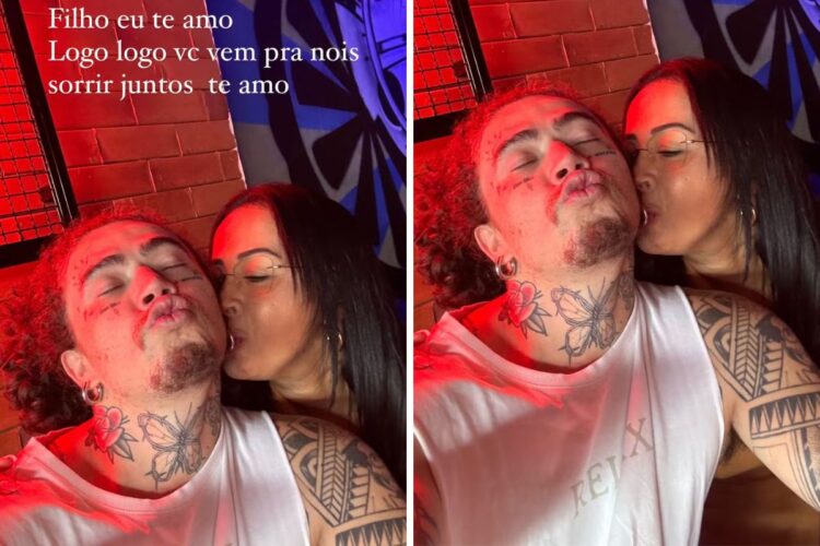 Whindersson Nunes e a mae