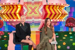 Xuxa no programa Silvio Santos