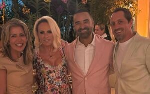 Ana Maria Braga se casa com Fábio Arruda. Vídeo mostra momento da festa
