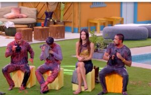 Sincerão com banho de gosma no BBB 25 – Reprodução Globo