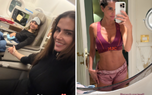 Deborah Secco curte Roma com a filha e treina em hotel luxuoso de R$ 10 mil
