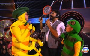 Praga, Dengue e Marlene Mattos - Show de 60 anos da Globo - Reprodução Globo