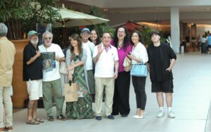 Renato Aragão almoça com a família – Fotos: Edson Douglas