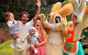 Páscoa mágica de Viih Tube e Elizer, com Lua Di Felice e Ravi — Foto: Reprodução Instagram