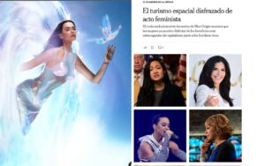 Viagem espacial de Katy Perry é criticada por feminismo fake