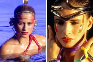 Isadora Cruz e Isadora Ribeiro na abertura do 'Fantástico'