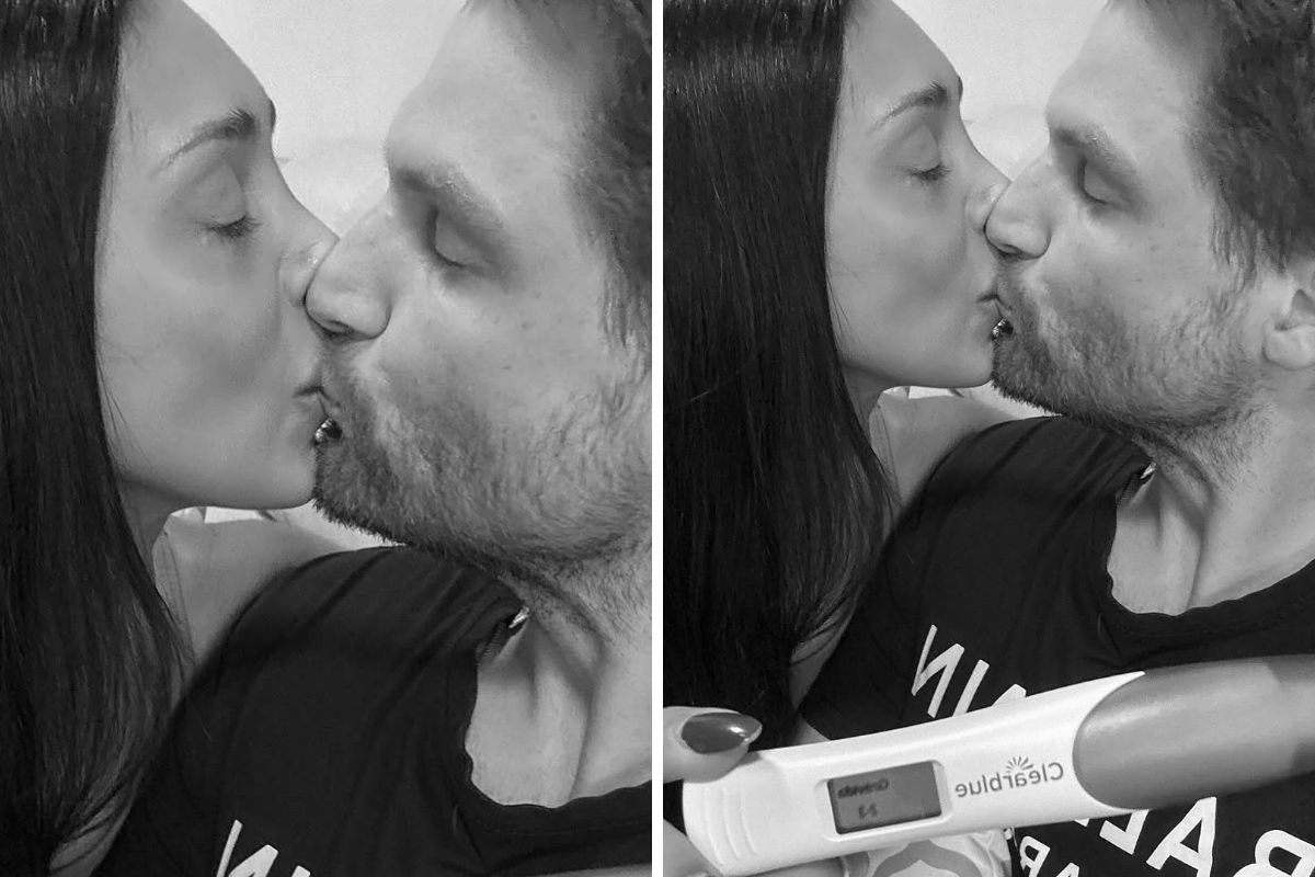 Amanda Djehdian e o marido