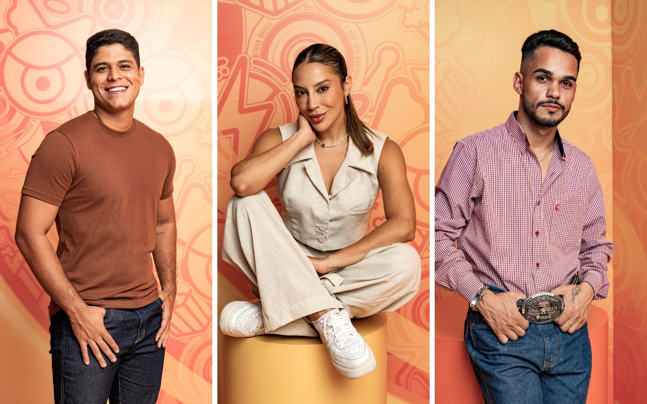 Top 3 BBB 25 - Foto: Reprodução Globo