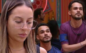 Renata rompe com gêmeos no BBB 25: “Fico de saco cheio!”