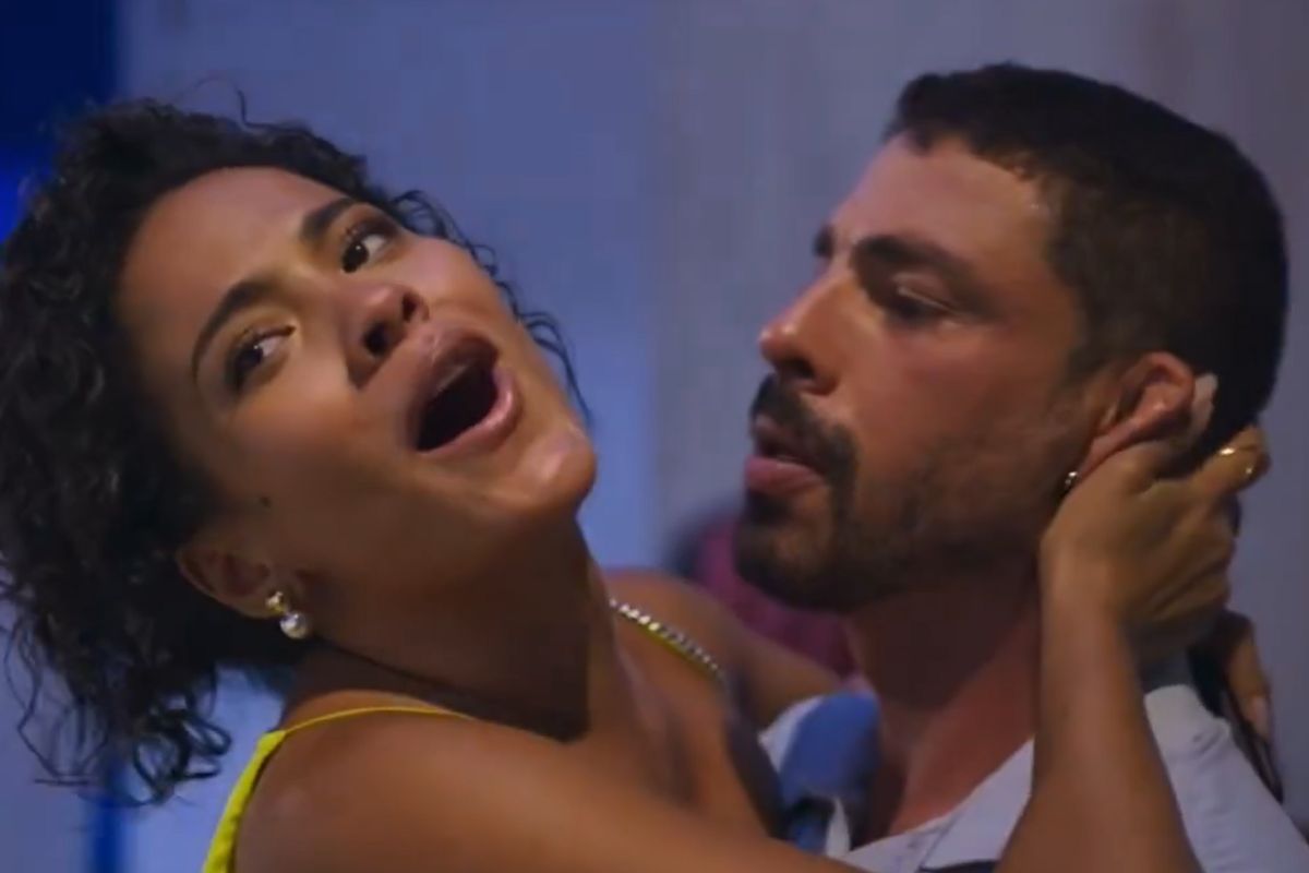 Bella Campos e Cauã Reymond