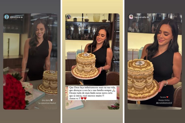 Bruna Biancardi ganha mensagem da irmã e das amigas