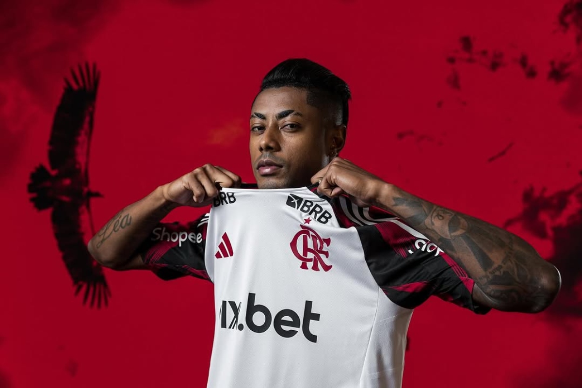 Bruno Henrique, jogador do Flamengo