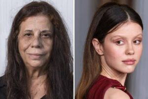 Maria Gladys e a neta, Mia Goth