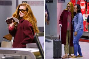 Marina Ruy Barbosa em aeroporto