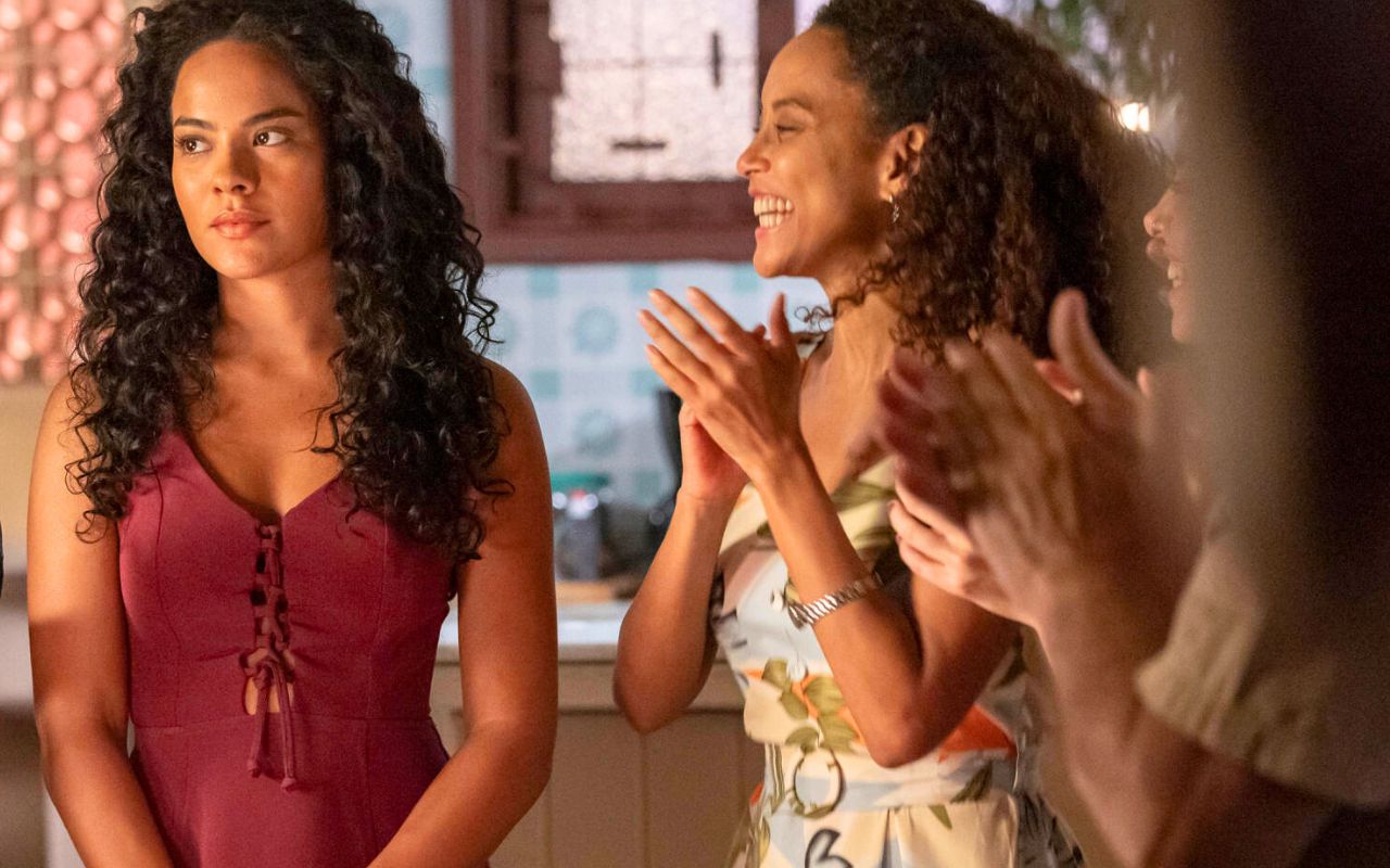 Raquel e Maria de Fátima — Foto: Globo/ Fábio Rocha