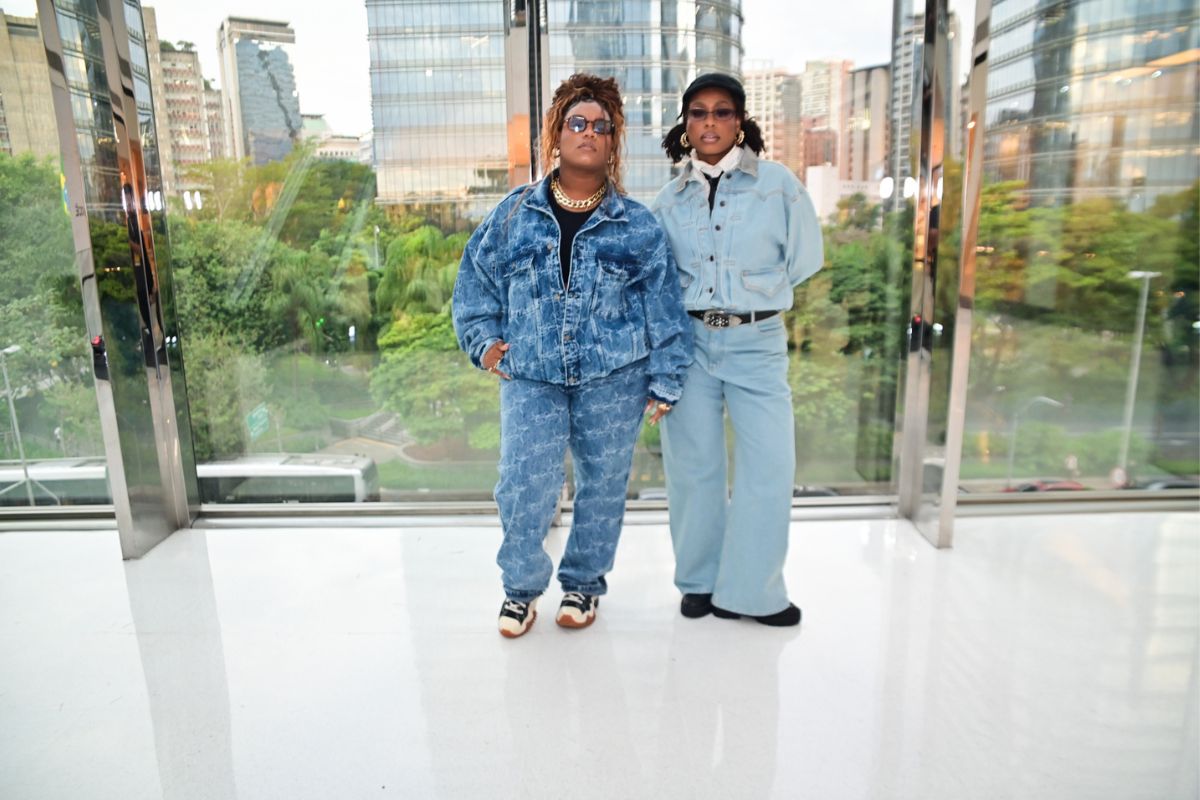 Thamiris e Camilla causam no SPFW